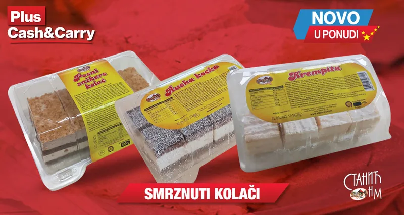 Kolac Zamrznuti Snickrs Posni 300 g Stanic
