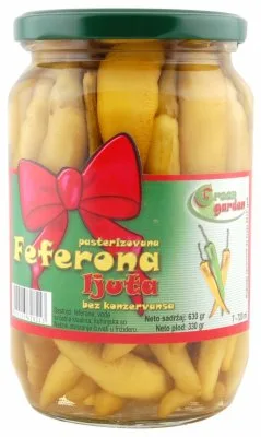 Feferoni 630 g Green Garden