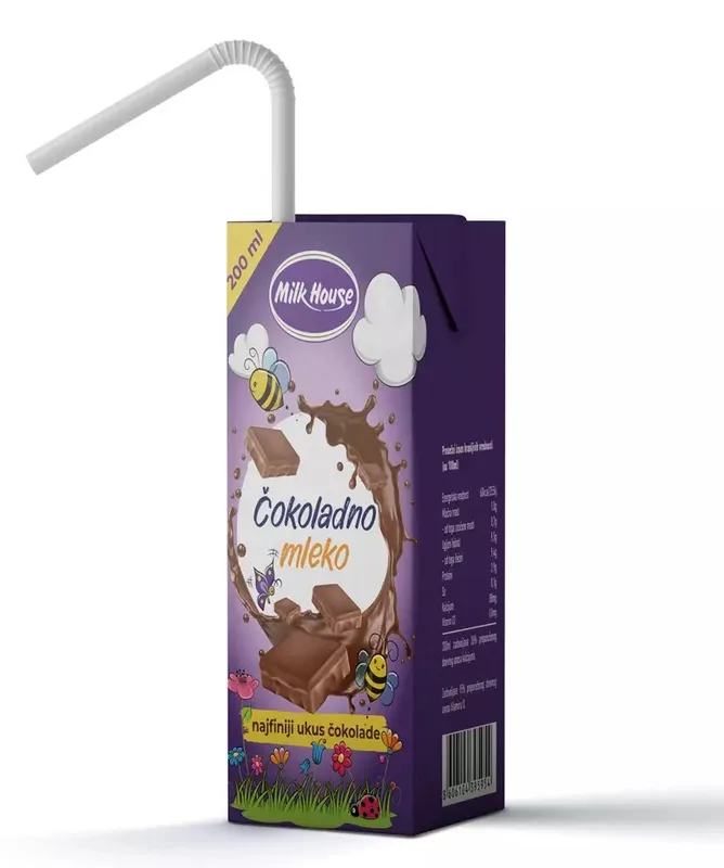 Mleko Cokoladno 200 ml Milk House