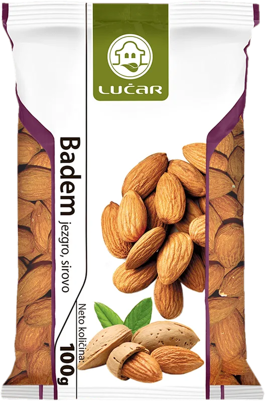 Badem Jezgro Sirovo 100 g Lučar