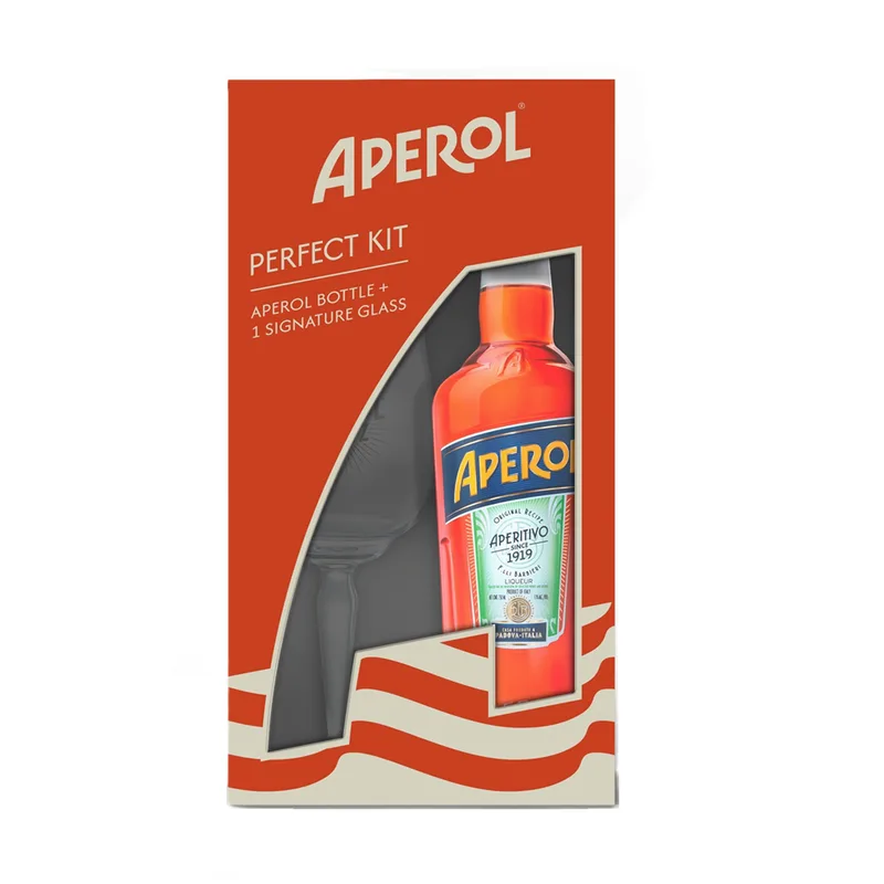 Liker Aperol 0,7 l + Čaša