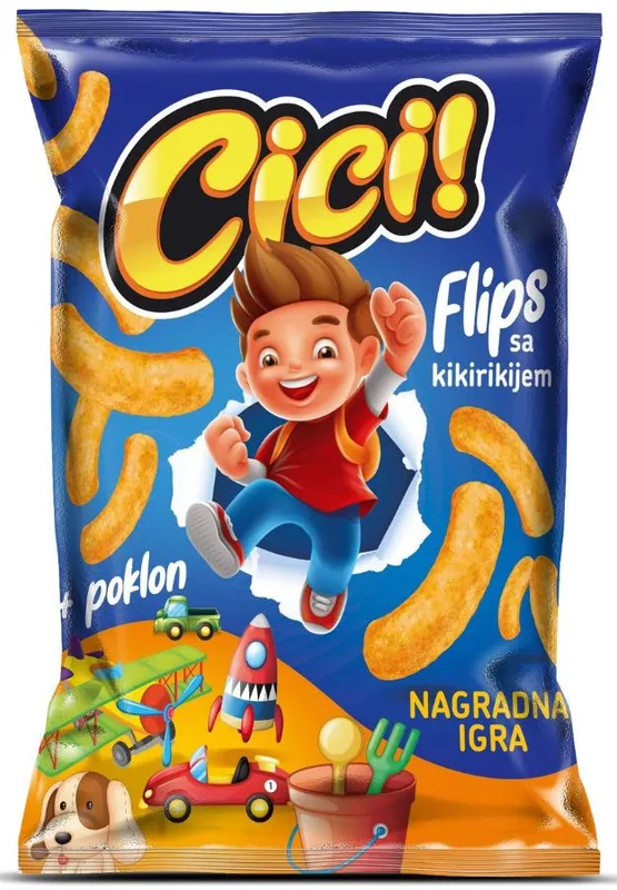 Cici Flips 30 g Sa Igrackom Za Decake