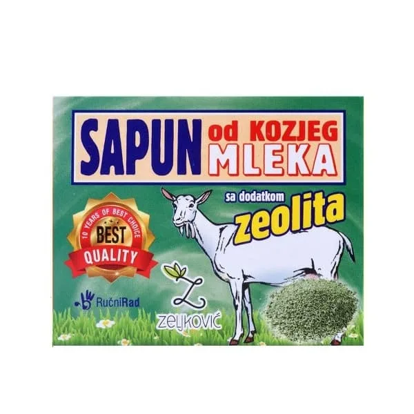 Sapun Od Kozjeg Mleka 70 g Sa Dodatkom Zeolita F2x F70x