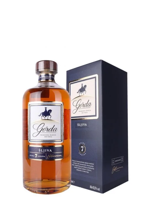 Rakija Gorda Sljiva 0,7 l 7 God Kutija