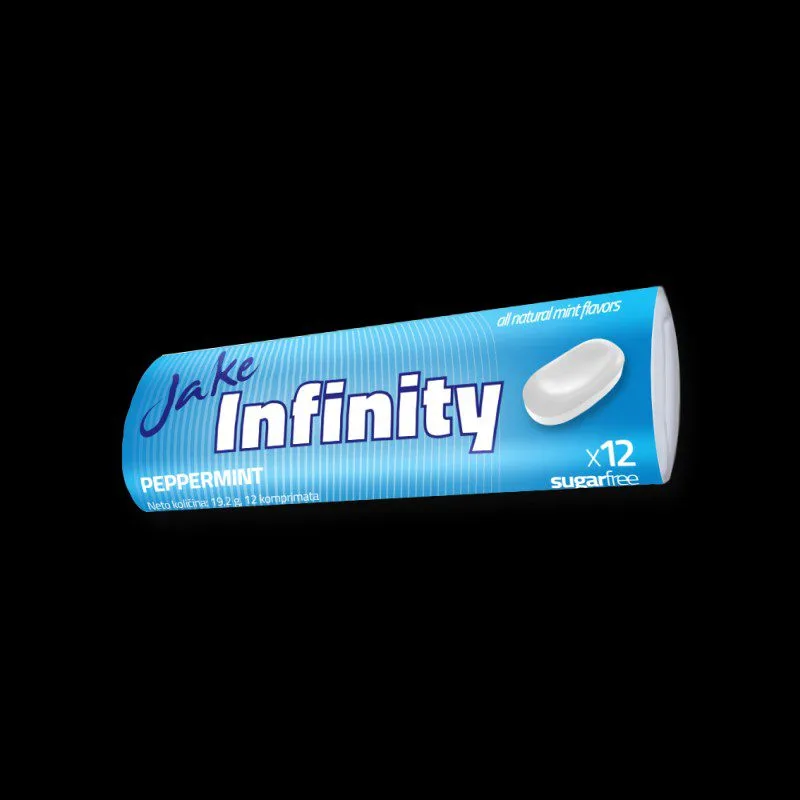 Bombone Jake Infinity Peppermint, 19,2 g