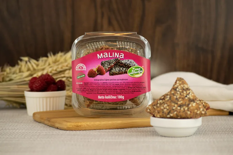 Keks MALINA 0180 Zrno zdravlja