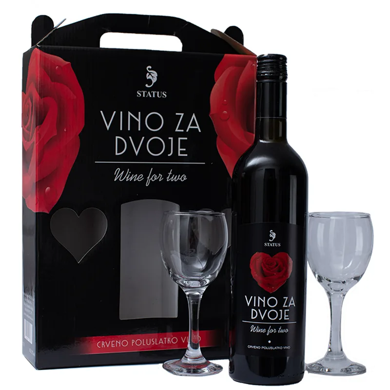 Vino Crveno Za Dvoje Status 0,75 l