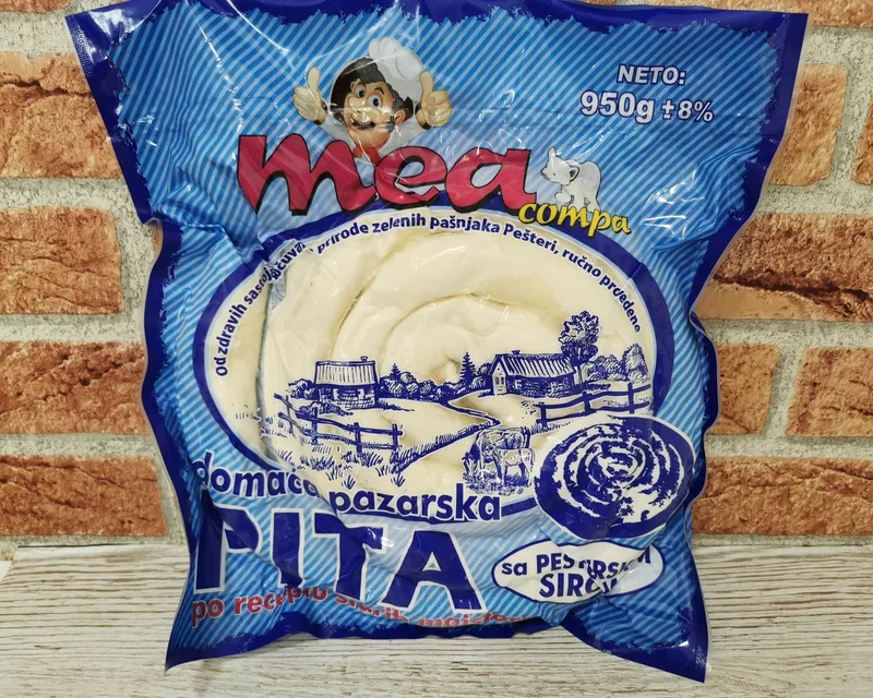Domaća Pita Sa Pešterskim Sirom 950 g Mea F21x