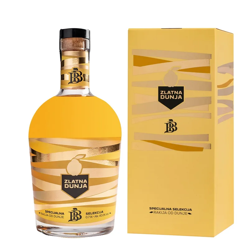 0,7 l Bb Zlatna Dunja Kutija