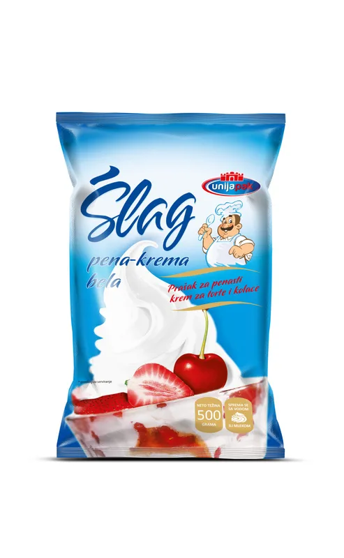 Slag Pena-Krema Bela 500 g Unijapak