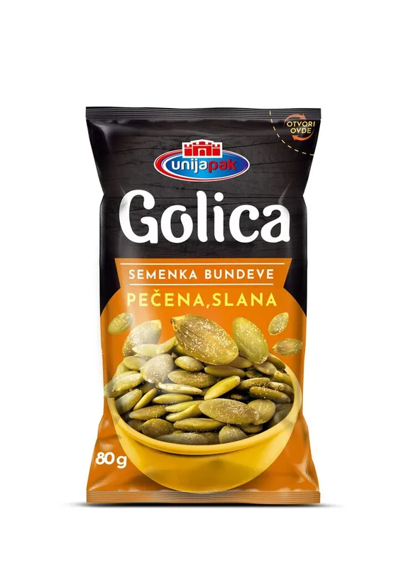 Golica Pecena Slana 80 g Unijapak