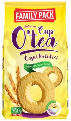 Keks Čajni Kolutići Delicious 700 g