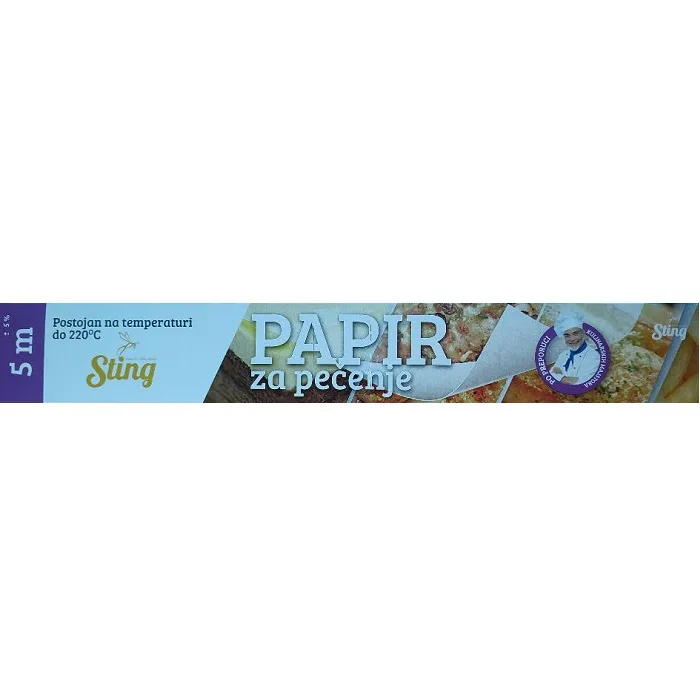 Papir Za Pecenje 5m Sting