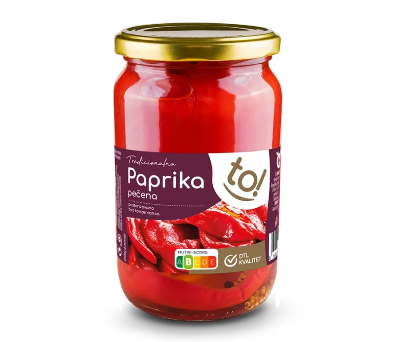paprika pecena TO 680 g PRM dtl-domaci trgo. Lanac