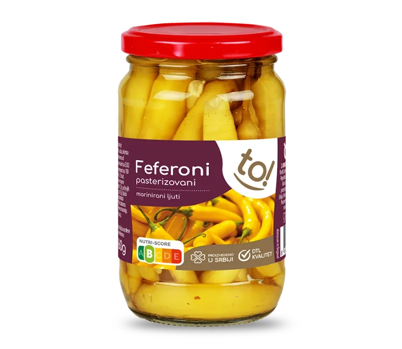 feferona TO 350gr pasterizovana PRM milsa doo 109