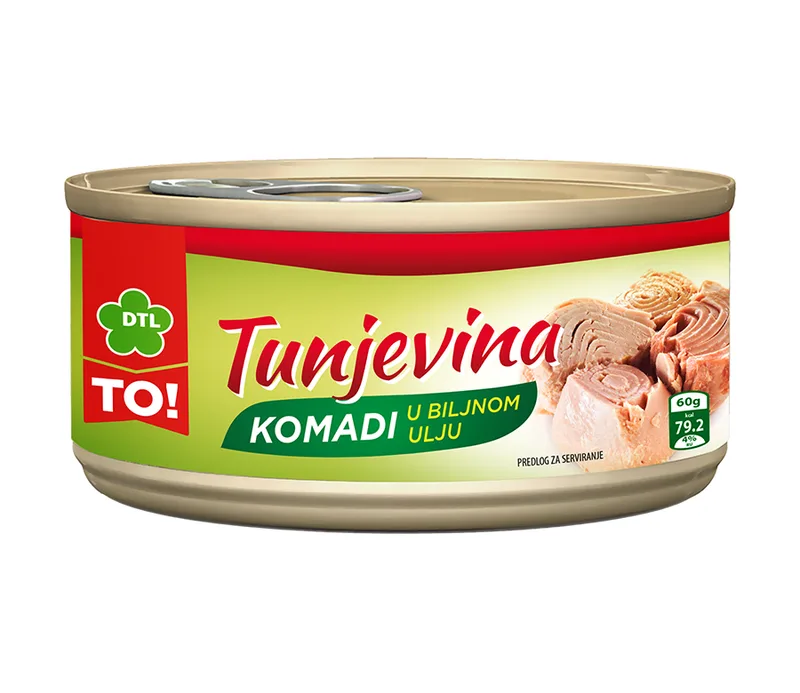 Tunj.to 170 g Komadi U Biljnom Ulju
