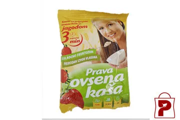 Ovsena kasa jagoda 60 g BB Unac