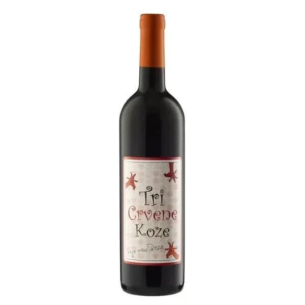 Vino Tri Crvene Koze 0,75 l Erdevik