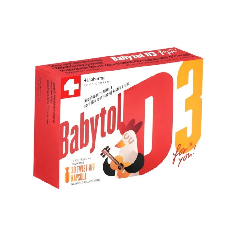 4UPharma Babytol twist off, 30 kapsula