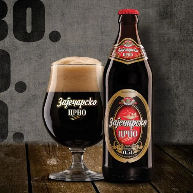 Pivo Zaječarsko Crno 0,5 l Pb Heinek