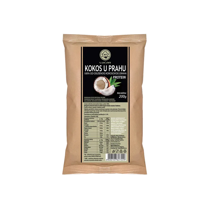 Kokos U Prahu Protein 200 g Lučar
