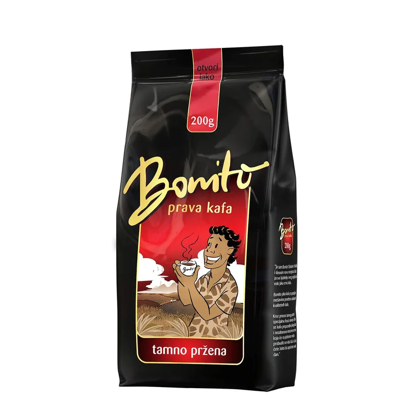 Kafa Bonito 200 g Tamno Pržena