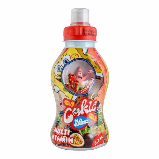 Sok Cokić Na Eksić 033 l Multi Vitamin Sunđer Bob