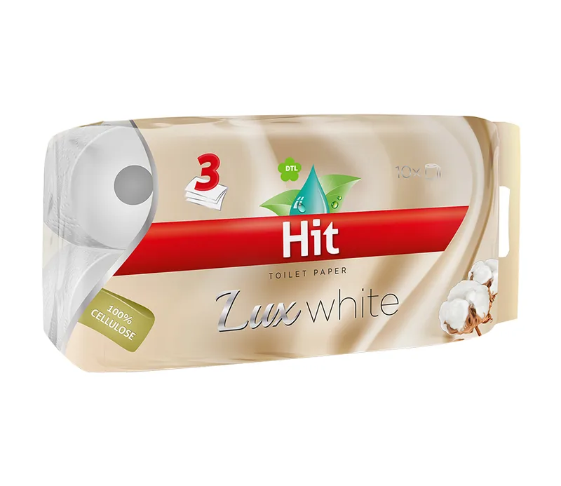 Pl-Wc Rolna Hit Lux White 3 sloja 10/1