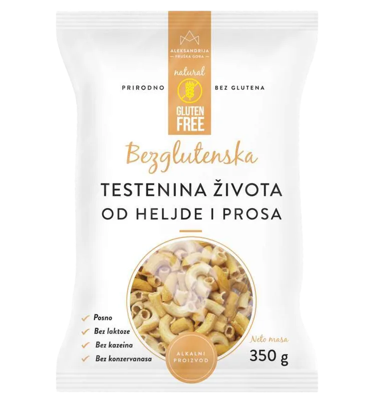 Testenina Bez Glutena 350 g Heljda I Proso Aleksandrija