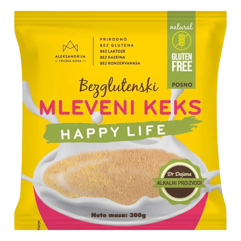 Keks Mle Bezgluten Hap Life 300 g In