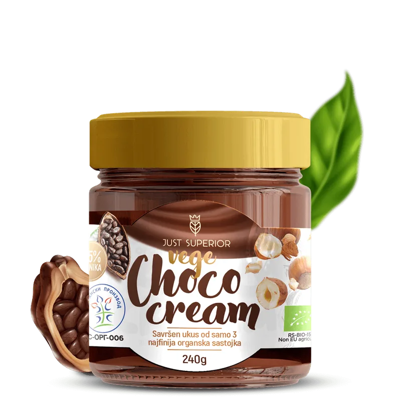 Krem Čoko Vege 240 g Just Superior
