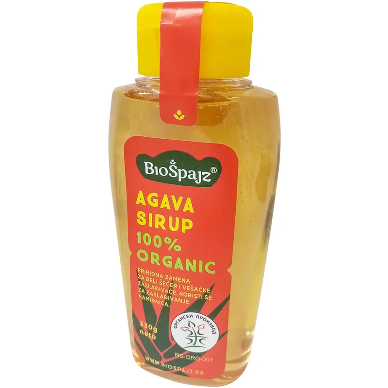 Sirup Bio Od Agave 330 g Bio Špajz
