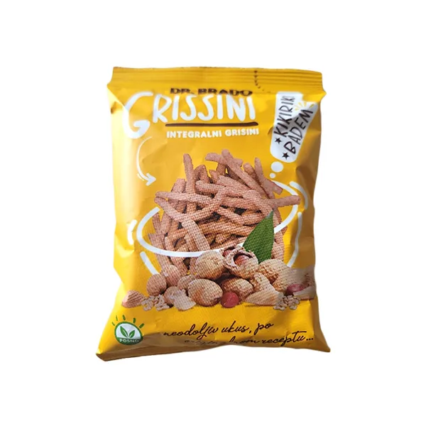 Grisine Integ. Kikiriki,badem I Susam Dr.brado 70 g