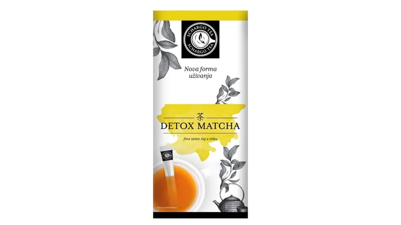 Čaj Stick Detox Matcha 32 g Scha Tea