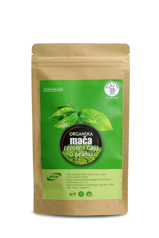 Čaj Organski Mača Zeleni Čaj U Prahu Dtc 50 g