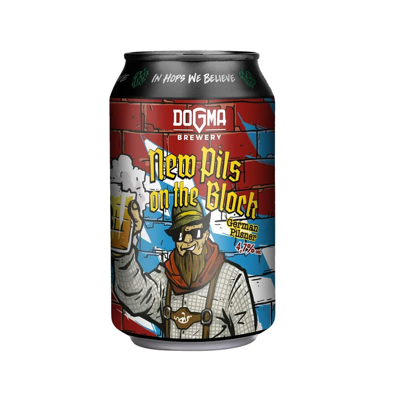 Pivo Dogma New Pils 0,33 l Can