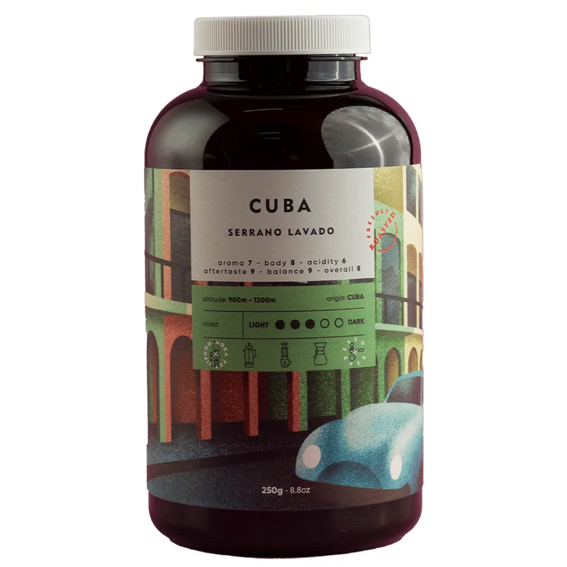 Kafa U Zrnu Cuba 250 g Kafeterija