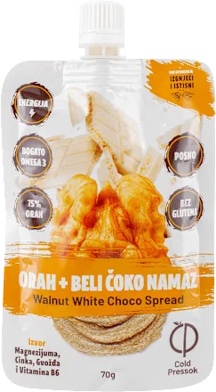 Pire Orah + Beli Čoko Namaz Dojpak 70 g