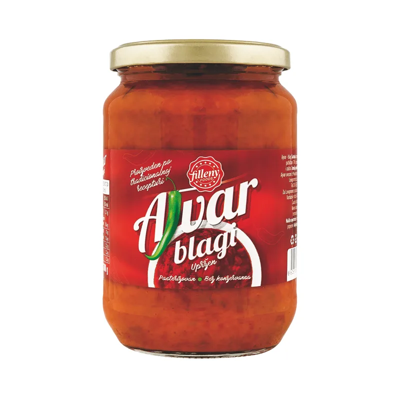 Ajvar Blagi Uprženi 700 g Filleny