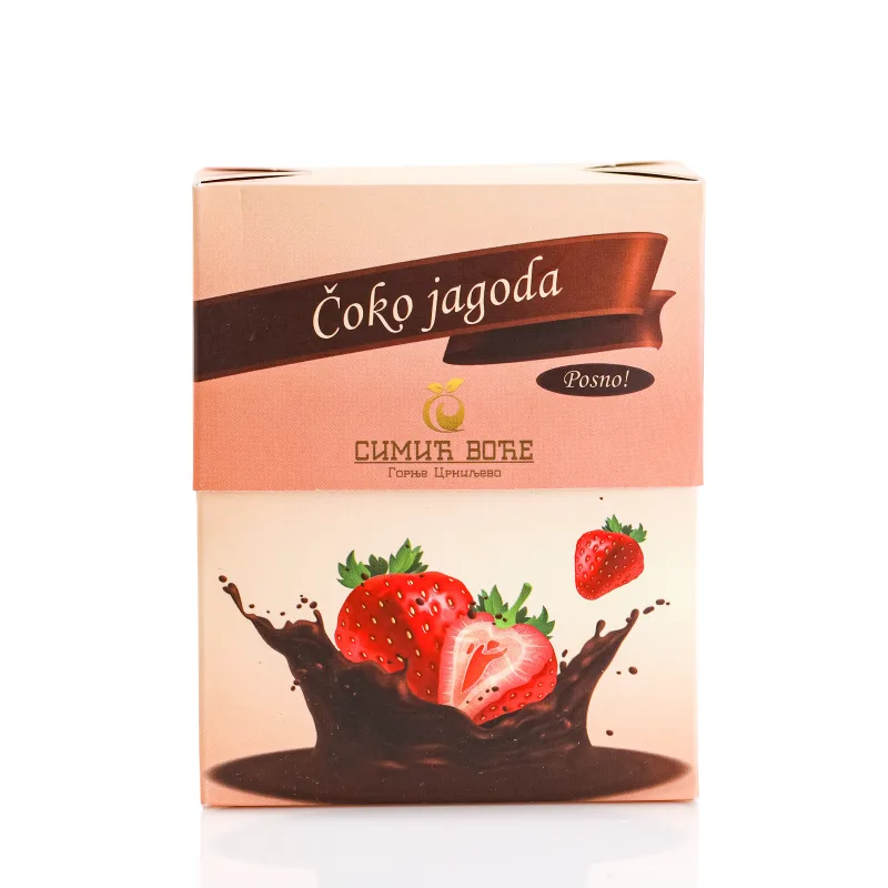 Jagoda Čokoladirana Osmotski Sušena 100 g