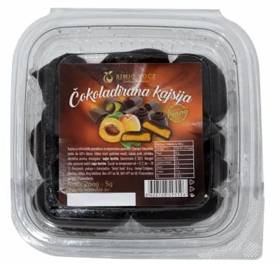 Suve Kajsije Čokoladirane 200 g