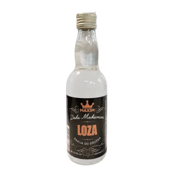Rakija Loza 0,1 l Maxim