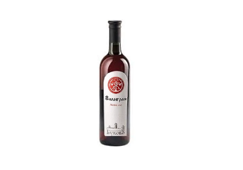Vino Filigran Merlot 0,75 l Vinarija Manastir Bukovo