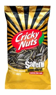 Suncokret Pečeni Neslani Šareni Cricky 200 g