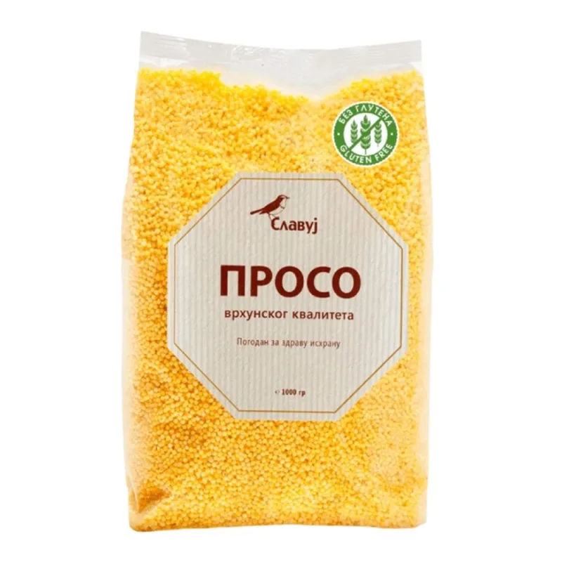 Proso Oljušteno U Zrnu 1 kg Slavuj