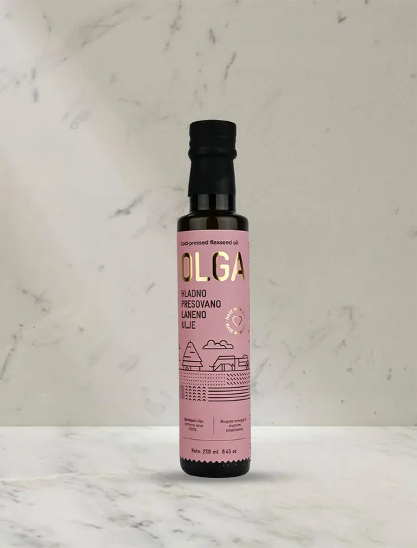 Ulje Laneno Hladno Presovano Olga 250 ml