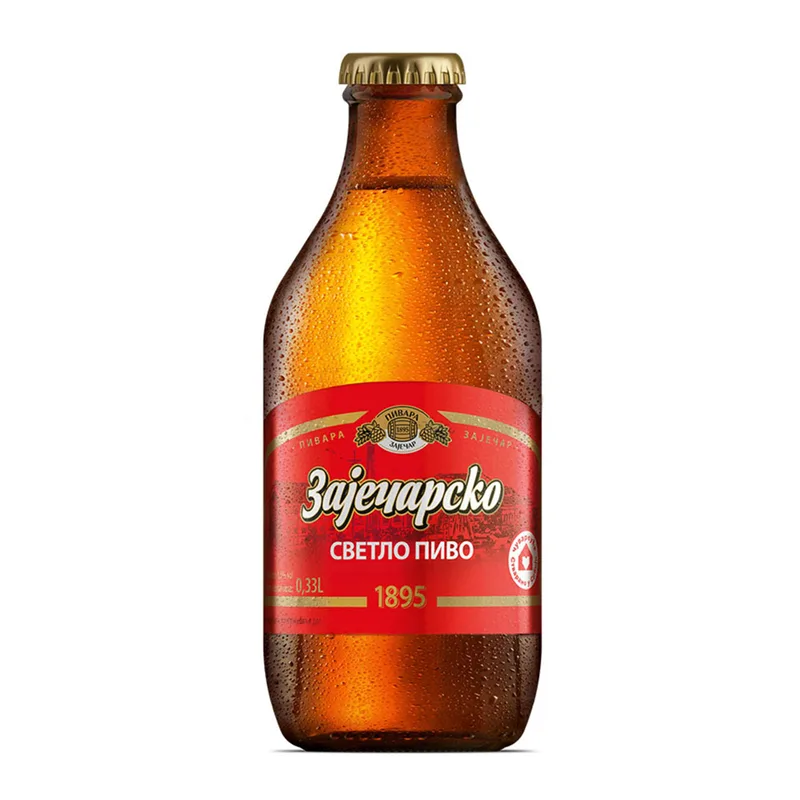 0,33 l Zajecarsko Pivo Svetlo Nb