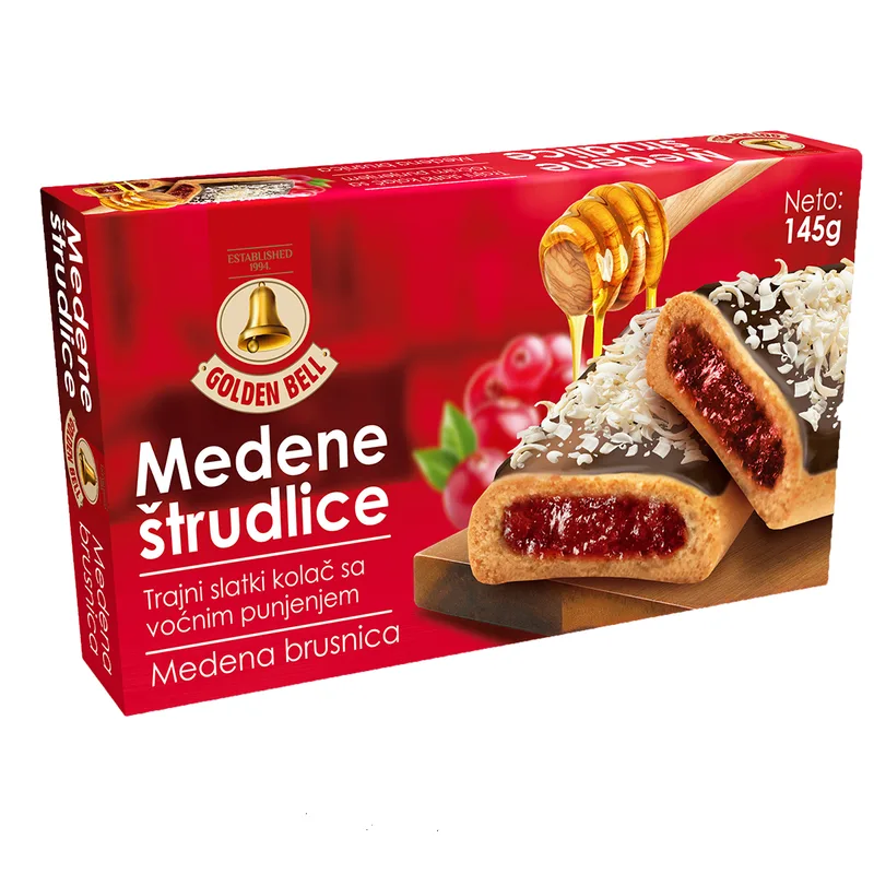 Strudla Medena Brusnica 145 g