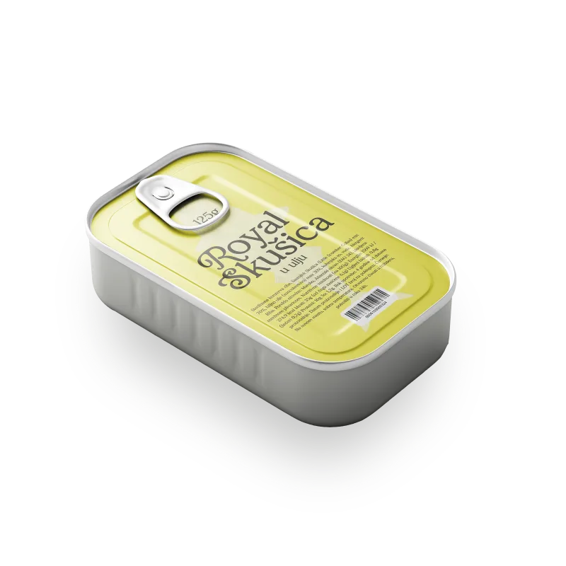 Skusica Royal U Ulju 125 g