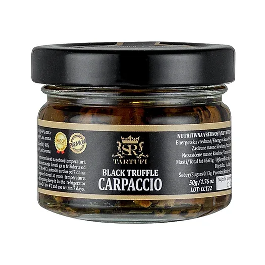 Tartufi Crni Listići 50 g Tartufi